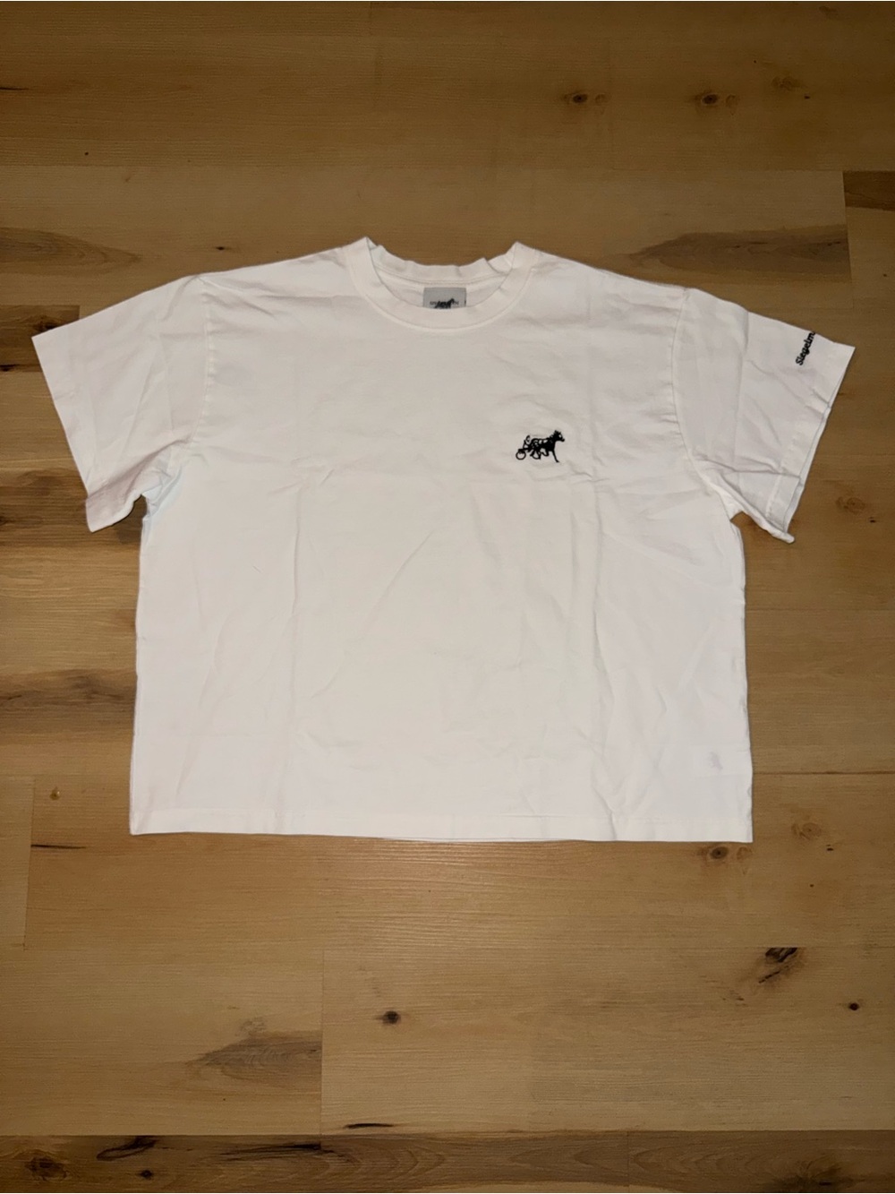 SIEGELMAN STABLE EMBROIDERED CLASSIC TEE